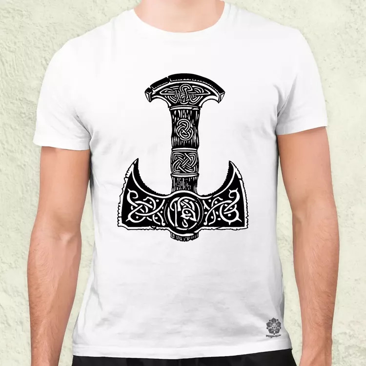 Mjölnir v21 férfi póló