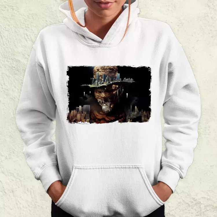Pareidolia Freddy Krueger város fantázia v6 női pulóver