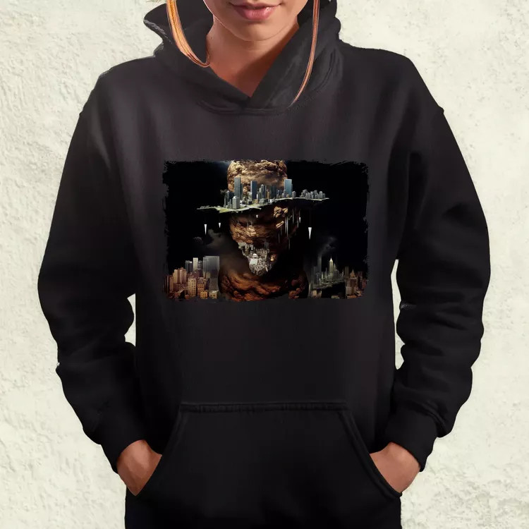 Pareidolia Freddy Krueger város fantázia v6 női pulóver