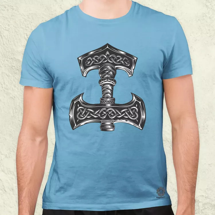Mjölnir v22 férfi póló