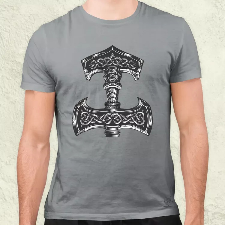 Mjölnir v22 férfi póló