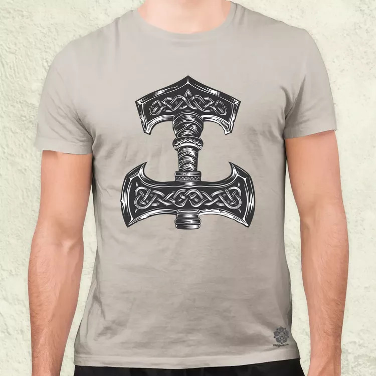 Mjölnir v22 férfi póló