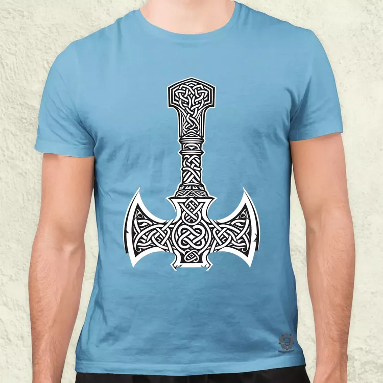 Mjölnir v23 férfi póló
