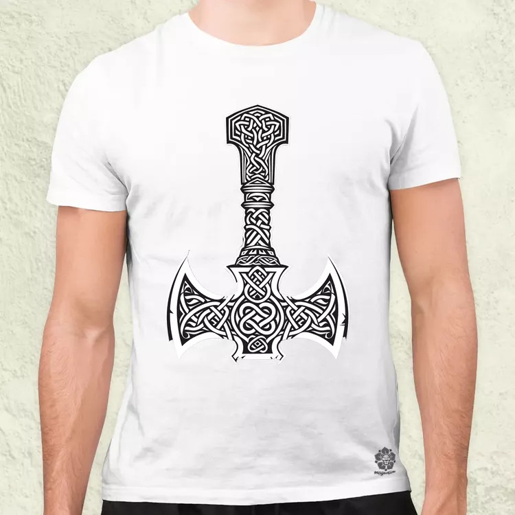 Mjölnir v23 férfi póló