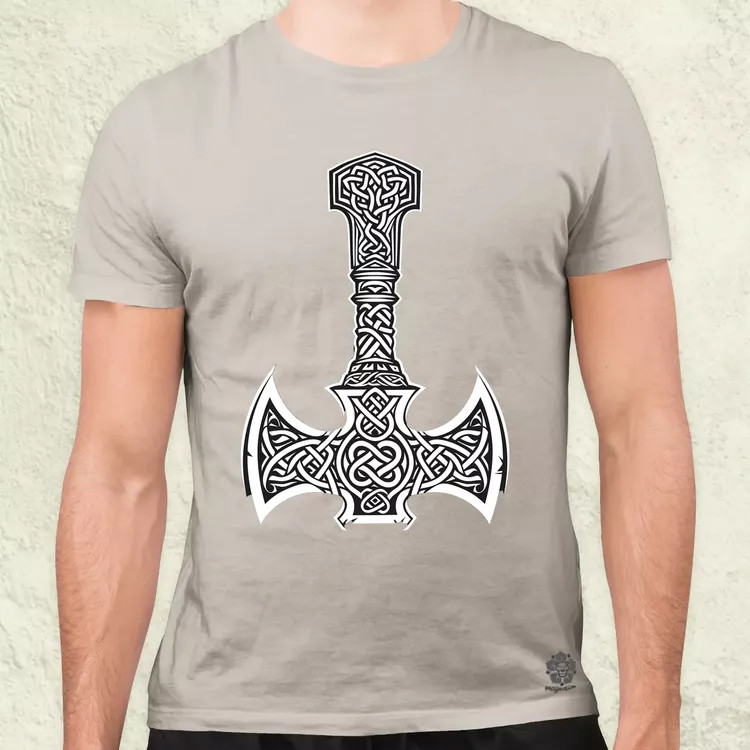 Mjölnir v23 férfi póló