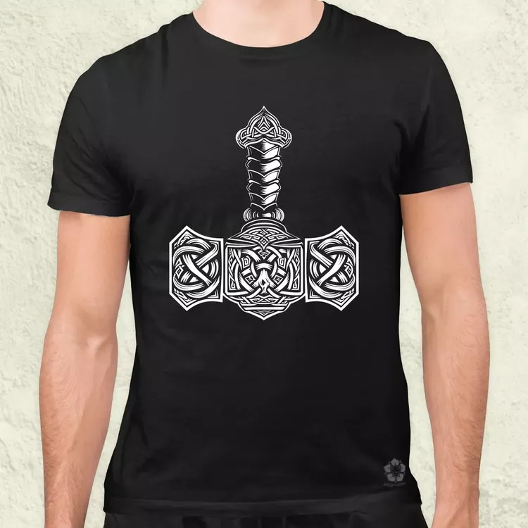 Mjölnir v24 férfi póló