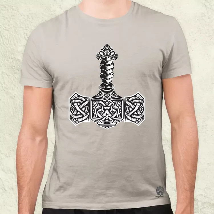 Mjölnir v24 férfi póló