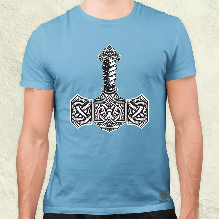 Mjölnir v24 férfi póló