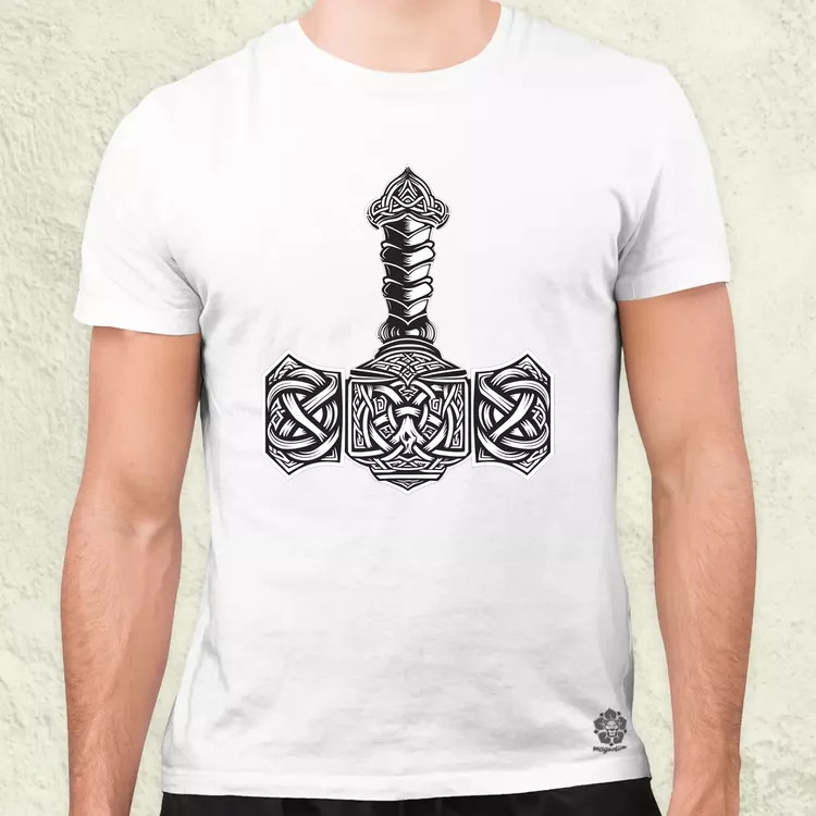 Mjölnir v24 férfi póló