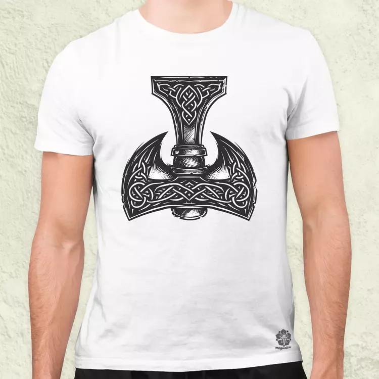 Mjölnir v25 férfi póló