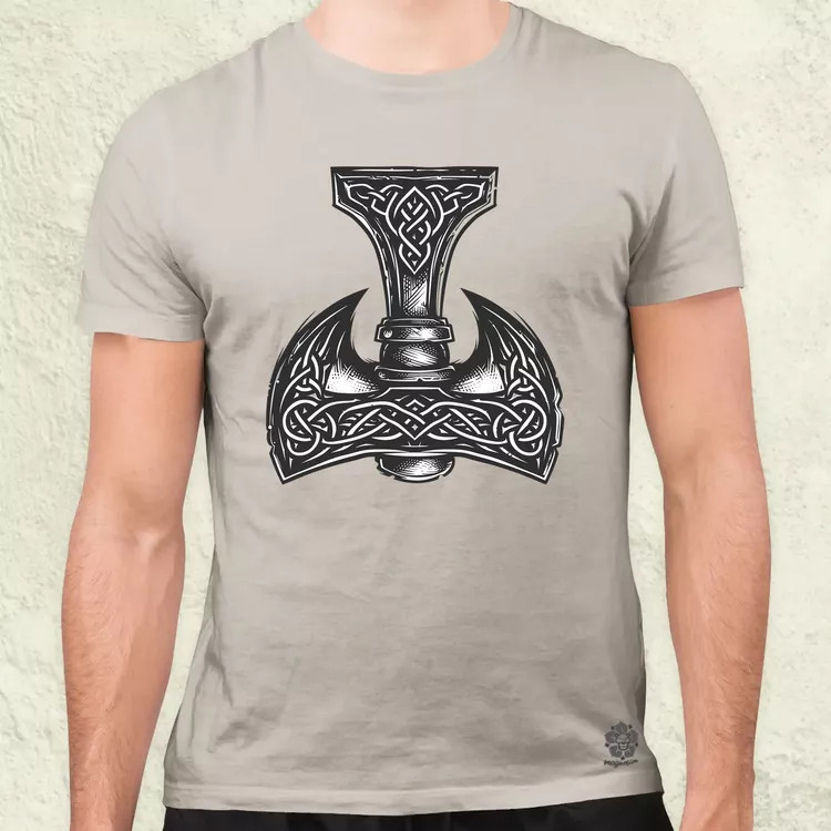Mjölnir v25 férfi póló