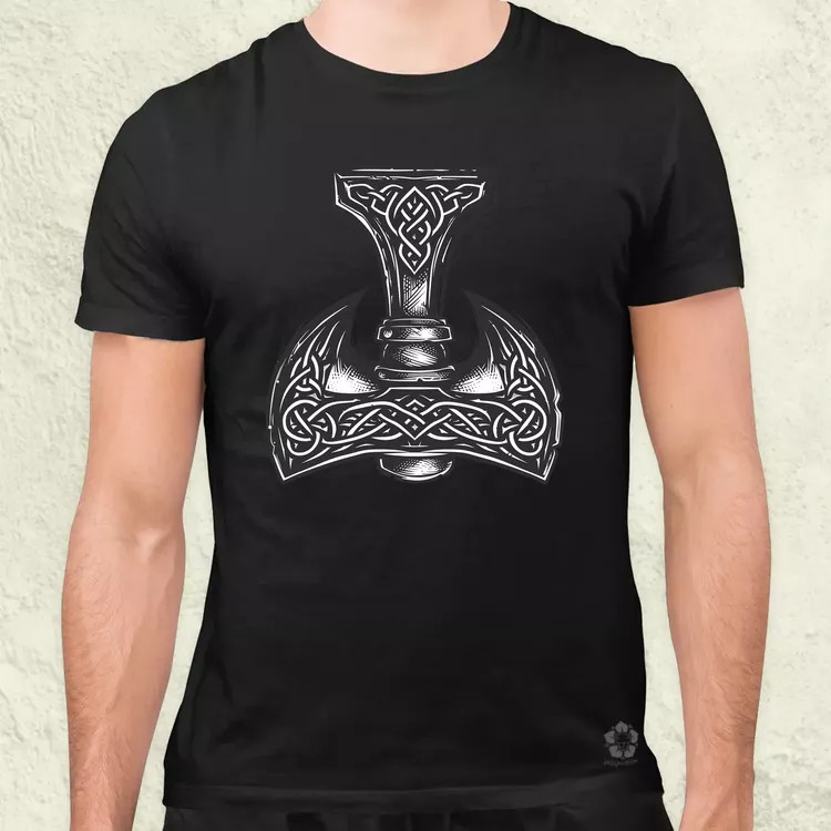 Mjölnir v25 férfi póló