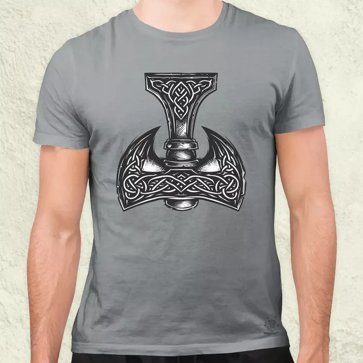 Mjölnir v25 férfi póló