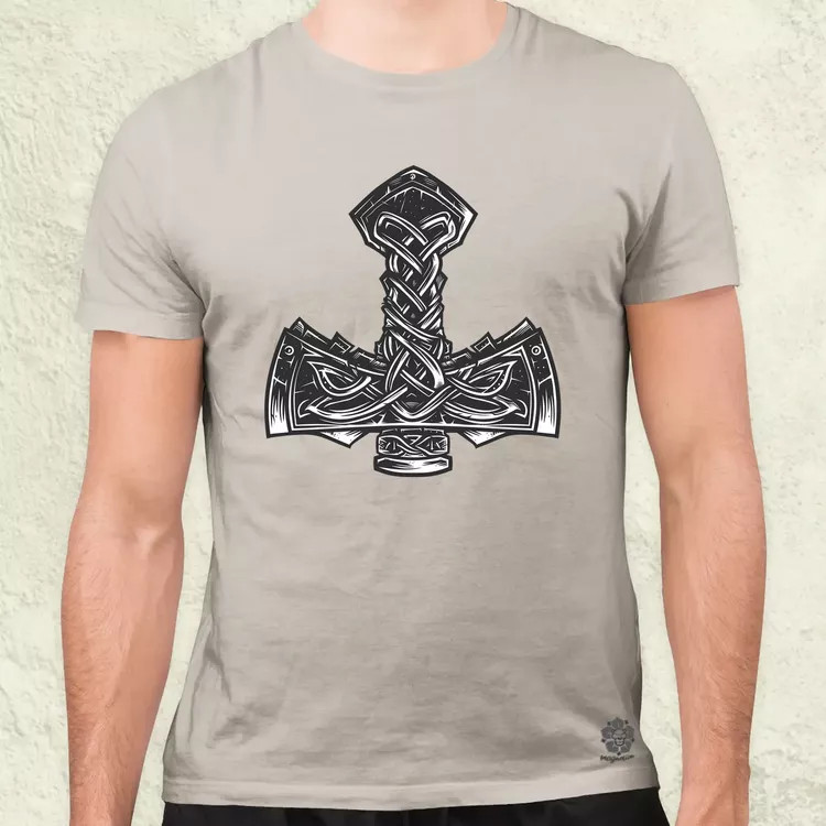 Mjölnir v26 férfi póló
