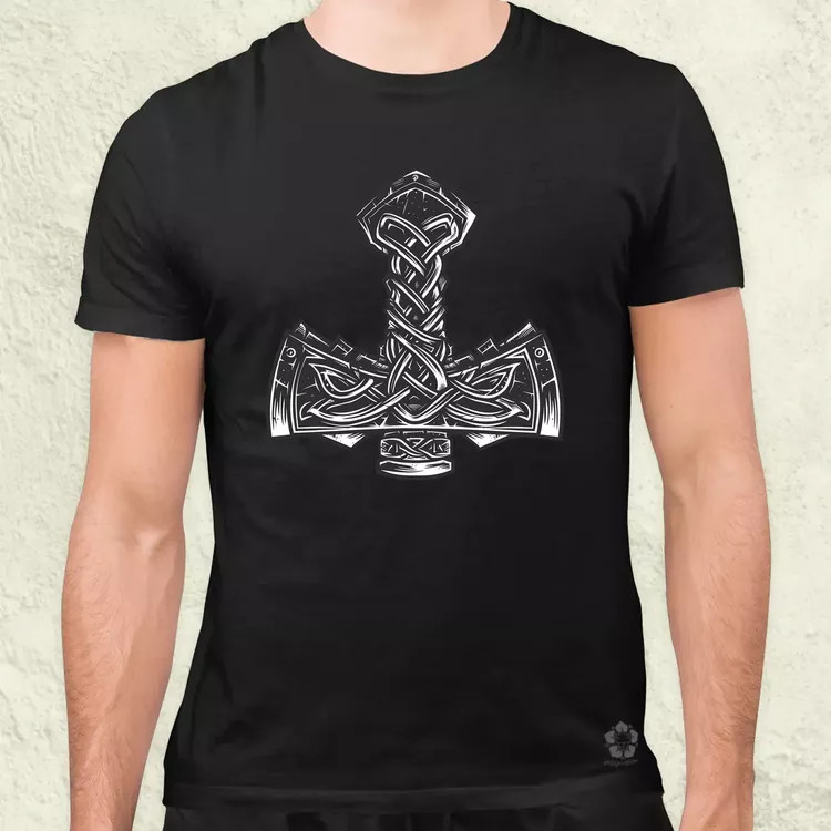 Mjölnir v26 férfi póló