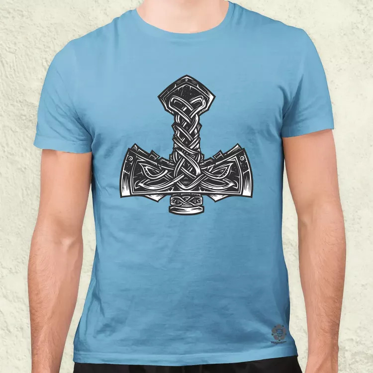 Mjölnir v26 férfi póló