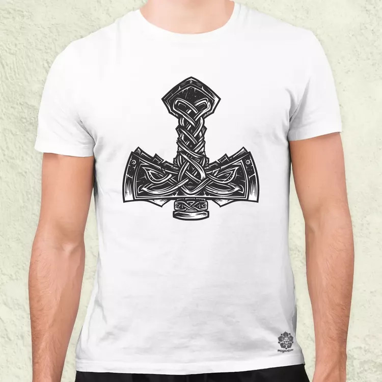 Mjölnir v26 férfi póló