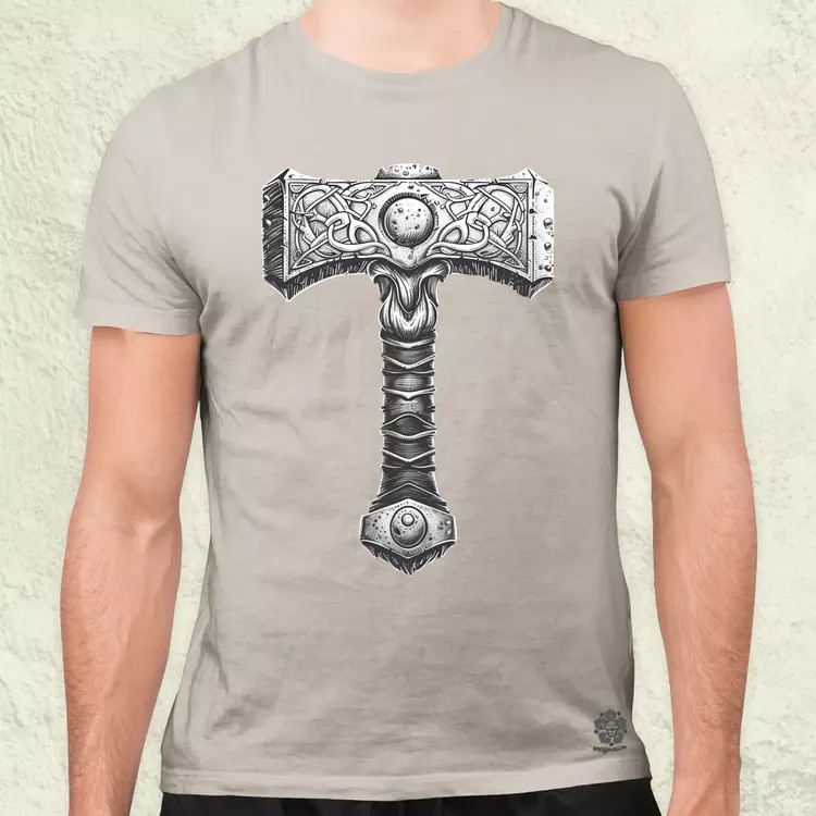 Mjölnir v27 férfi póló