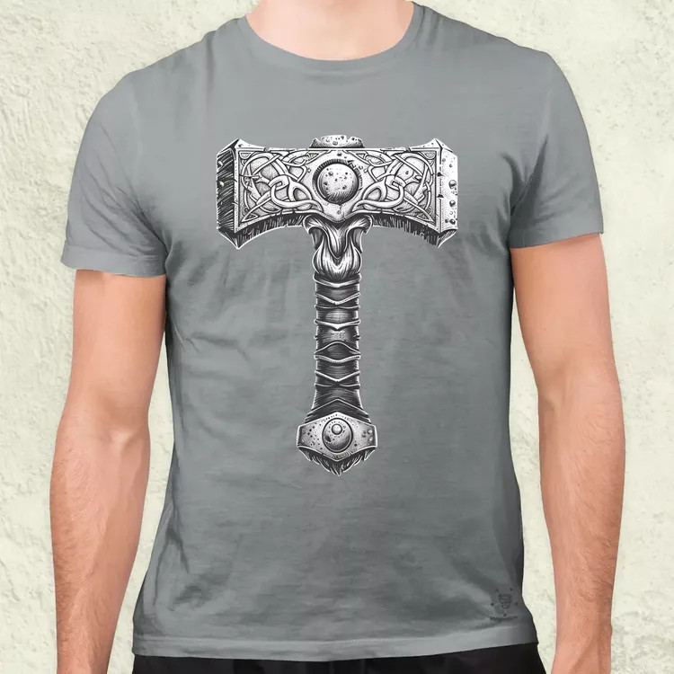 Mjölnir v27 férfi póló