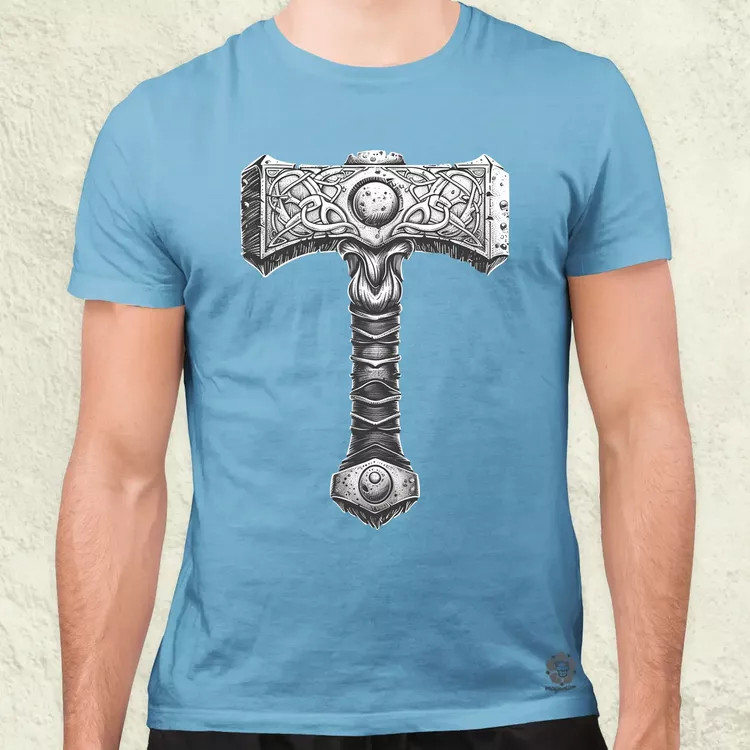Mjölnir v27 férfi póló