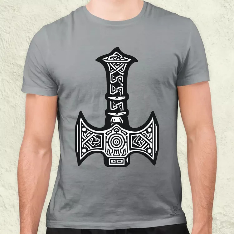 Mjölnir v29 férfi póló