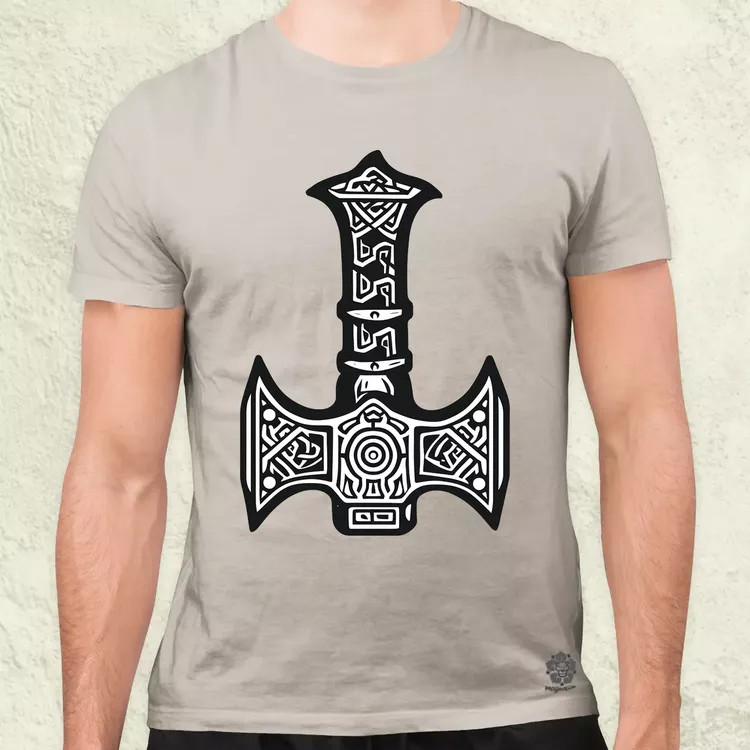 Mjölnir v29 férfi póló