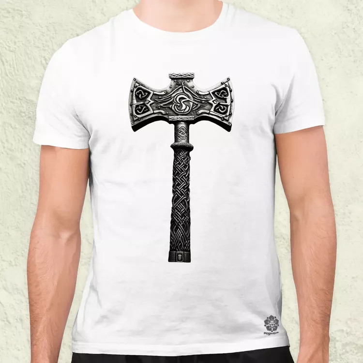 Mjölnir v3 férfi póló