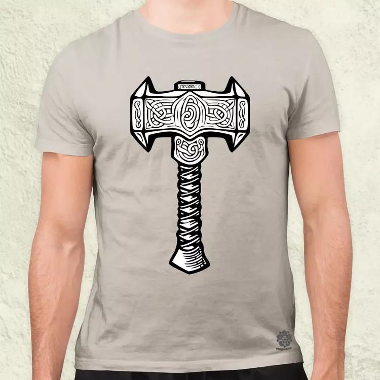 Mjölnir v30 férfi póló