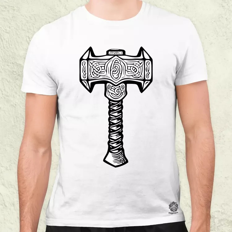 Mjölnir v30 férfi póló