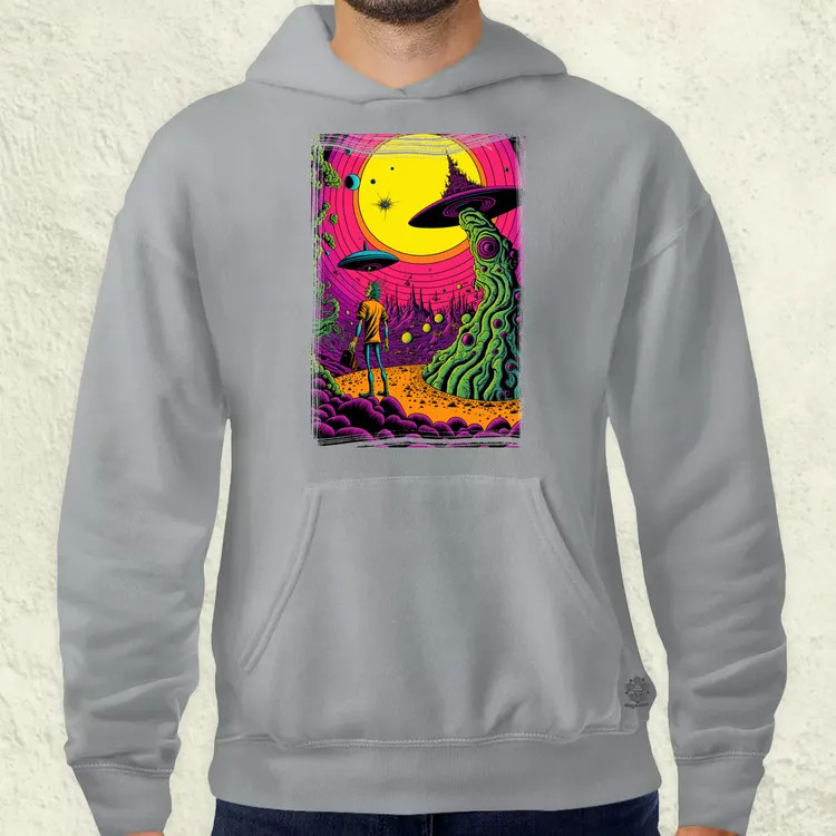 Basil Wolverton fanart v4 férfi pulóver