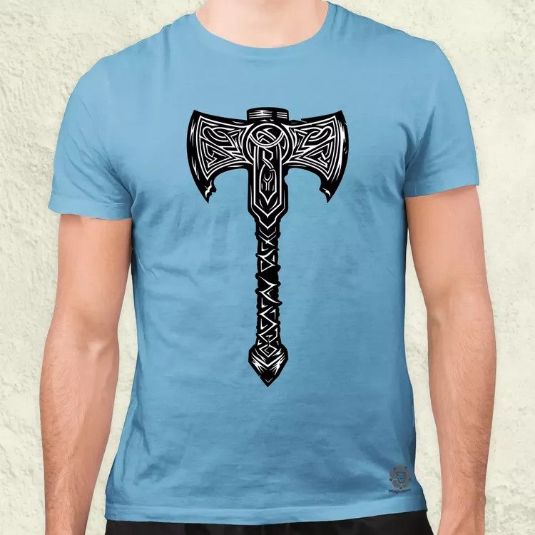 Mjölnir v33 férfi póló