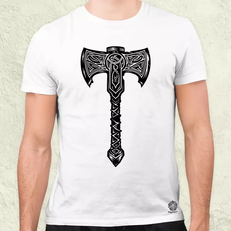 Mjölnir v33 férfi póló
