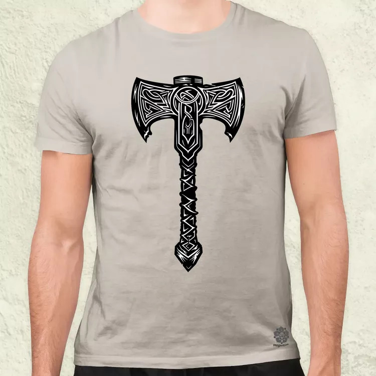 Mjölnir v33 férfi póló