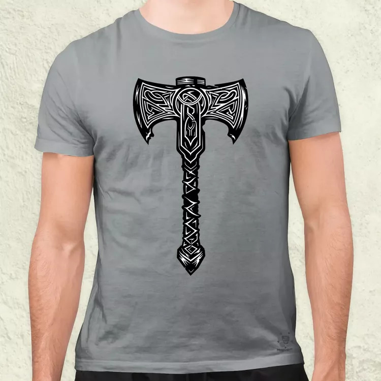 Mjölnir v33 férfi póló