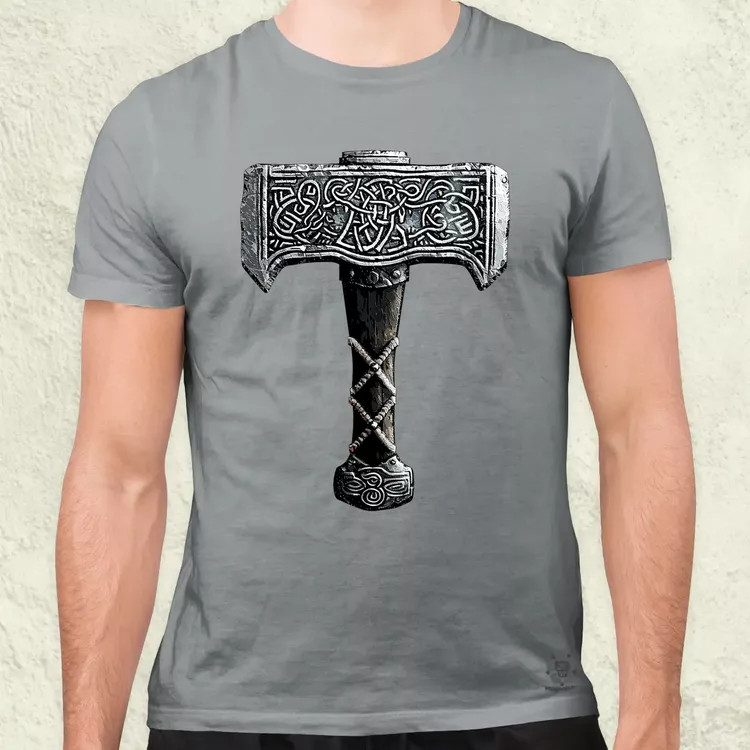 Mjölnir v38 férfi póló