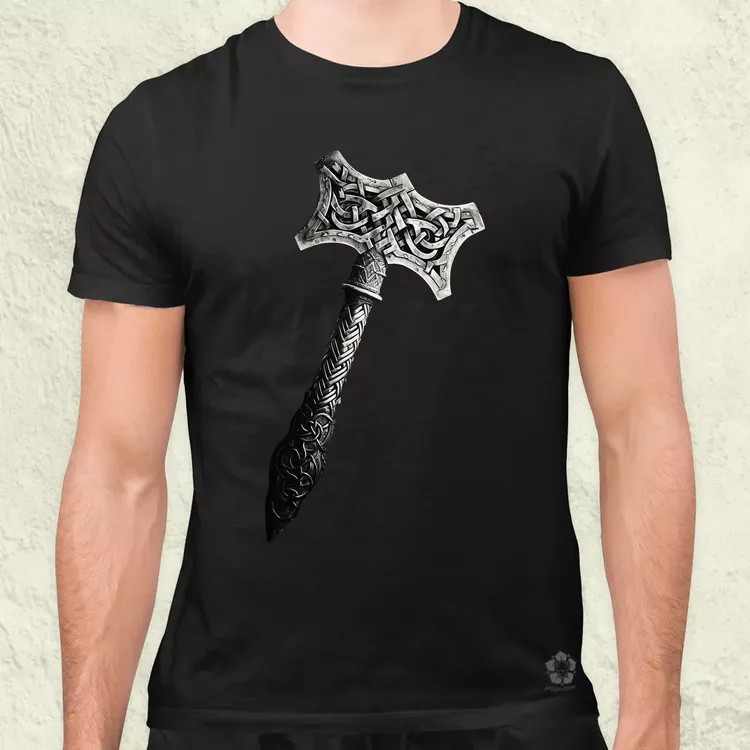 Mjölnir v4 férfi póló