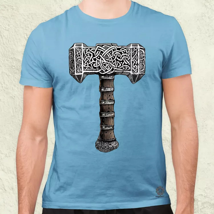Mjölnir v40 férfi póló