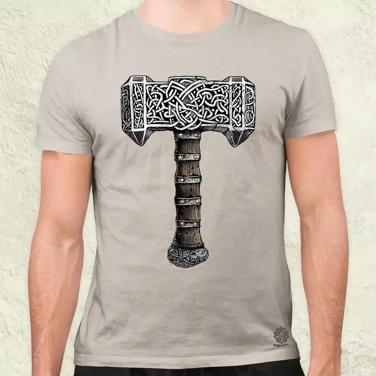Mjölnir v40 férfi póló