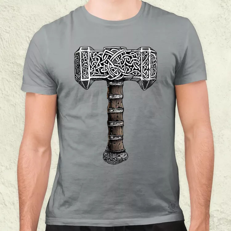 Mjölnir v40 férfi póló