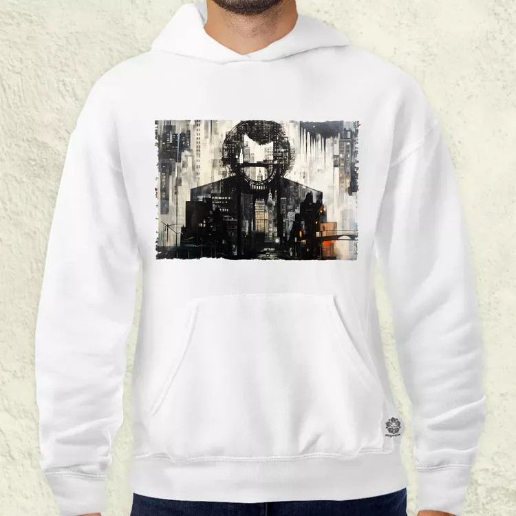 Pareidolia Joker város fantázia v1 férfi pulóver