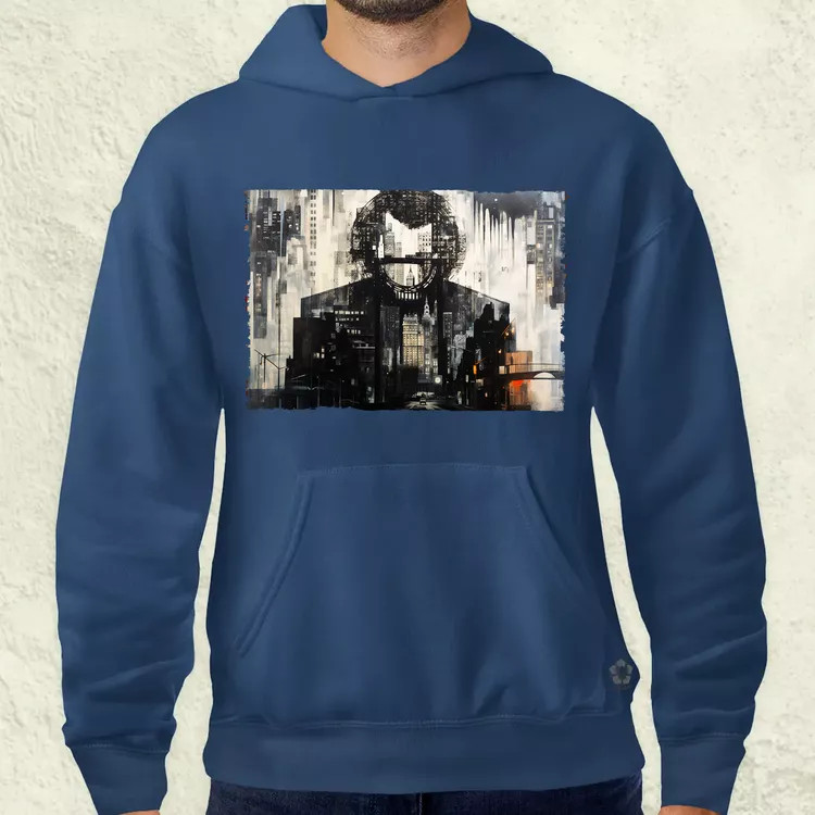 Pareidolia Joker város fantázia v1 férfi pulóver