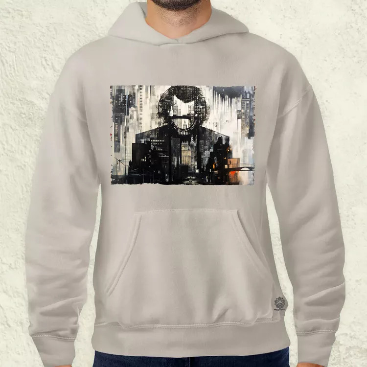 Pareidolia Joker város fantázia v1 férfi pulóver