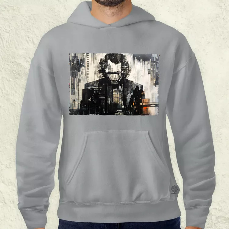 Pareidolia Joker város fantázia v1 férfi pulóver