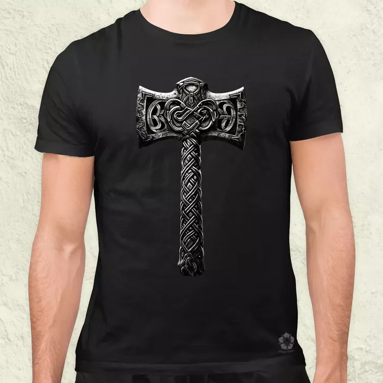 Mjölnir v6 férfi póló