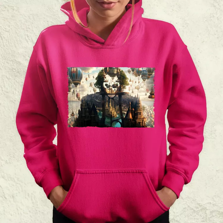 Pareidolia Joker város fantázia v2 női pulóver