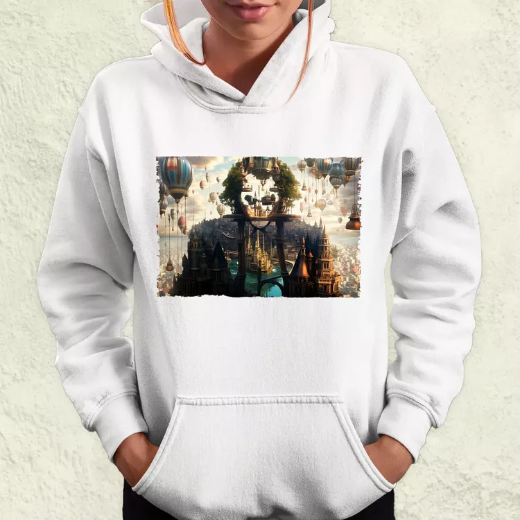 Pareidolia Joker város fantázia v2 női pulóver