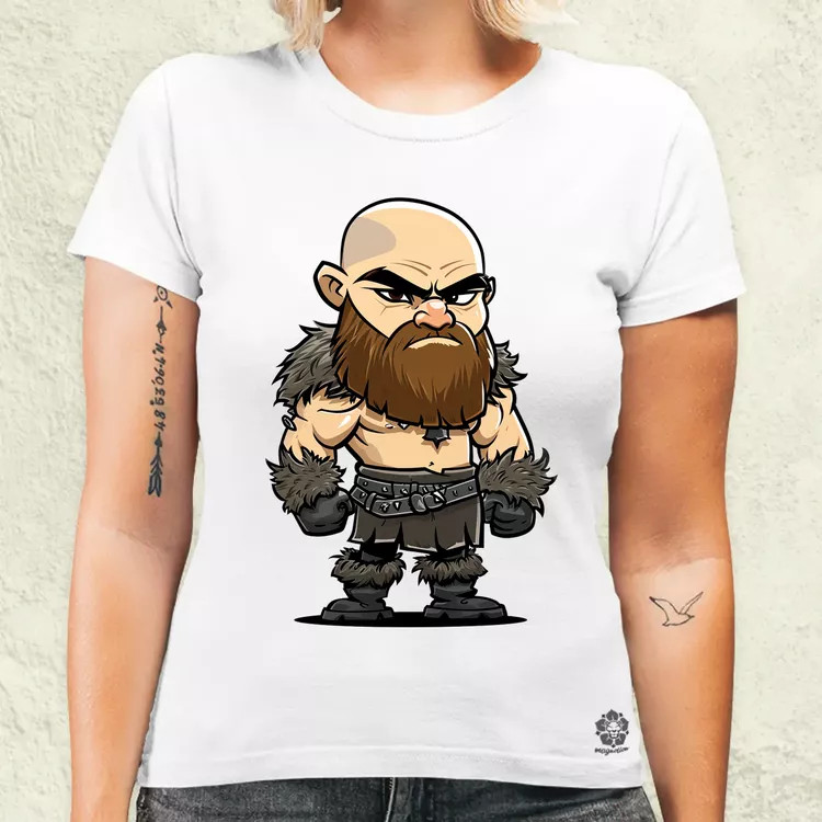 Rajzfilm viking v2 női póló