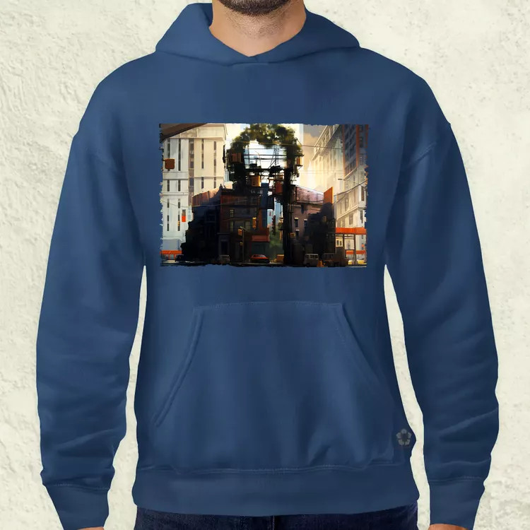 Pareidolia Joker város fantázia v4 férfi pulóver