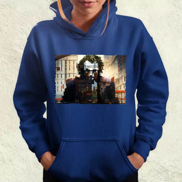 Pareidolia Joker város fantázia v4 női pulóver