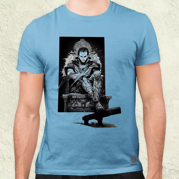 Skandináv mitológia Loki v2 férfi póló